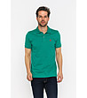Зелена памучна мъжка блуза Marc-0 снимка