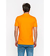 Оранжева памучна мъжка блуза Marc-1 снимка