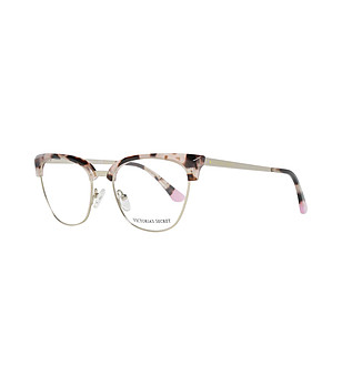 Дамски рамки за очила котешко око в бежово и кафяво Tia снимка