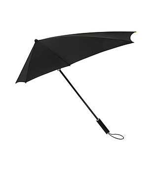 Устойчив при буря чадър в черно снимка