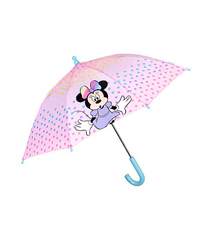 Детски чадър с принт Minnie снимка