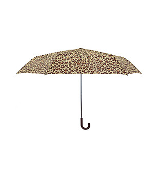 Сгъваем чадър с леопардов принт снимка