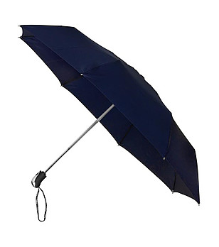 Сгъваем чадър в тъмносиньо снимка