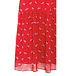 Червена рокля с принт Yelda-3 снимка