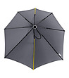 Устойчив при буря чадър в сиво-3 снимка