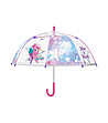 Прозрачен детски чадър с принт Unicorn и светлоотразителен кант-2 снимка