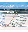 Дамски шал в бяло и зелено Alexandria-2 снимка