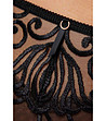 Черни бикини с дантела Fiore-3 снимка