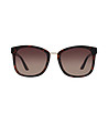Кафяви дамски слънчеви очила-2 снимка