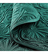 Зелено шалте за легло Leila 220x240 см-4 снимка