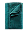 Шалте за легло в цвят петрол Leila 170x210 см-3 снимка