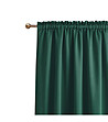 Тъмнозелена завеса 140x280 см-1 снимка