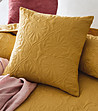Калъфка за възглавница в цвят горчица 45x45 см-1 снимка