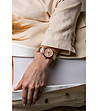 Дамски часовник в розовозлатисто с розов циферблат Juliet-1 снимка
