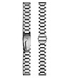 Сребрист дамски часовник с бял циферблат Désirée-3 снимка