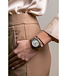 Сребрист дамски часовник с допълнителна синя каишка Adore-1 снимка