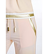 Дамски розов комплект от топ и панталон Renes-2 снимка
