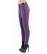 Дамски панталон в лилаво Irmona-2 снимка