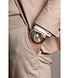 Сребрист мъжки часовник Avenches-1 снимка