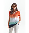 Многоцветна дамска блуза Ombri-0 снимка