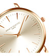 Дамски часовник в розовозлатисто със светлосиня каишка Bibiana-2 снимка