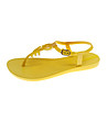 Жълти дамски силиконови сандали Inetta-0 снимка