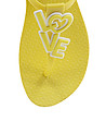 Жълти дамски силиконови сандали Inetta-1 снимка