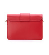 Червена дамска чанта от естествена кожа Telmia-2 снимка
