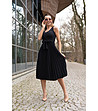 Черна рокля без ръкави Meratin-2 снимка