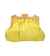 Жълта дамска чанта Salina-0 снимка