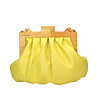 Жълта дамска чанта Salina-1 снимка
