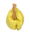 Жълта дамска чанта Salina-3 снимка