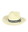 Дамска лятна шапка в екрю Fresia-2 снимка