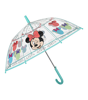 Детски чадър с контрастен принт Minnie снимка
