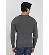 Сив мъжки пуловер с кашмир и коприна Emo-1 снимка