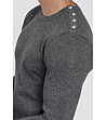 Сив мъжки пуловер с кашмир и коприна Emo-3 снимка