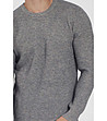 Мъжки сив пуловер с кашмир Simo-3 снимка