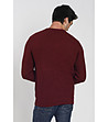 Мъжки пуловер в бордо с кашмир Simo-1 снимка
