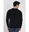 Мъжки пуловер в черно с кашмир Zanter-1 снимка