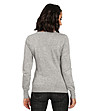 Сив дамски пуловер с естествени материи Giana-1 снимка