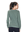 Топъл дамски пуловер в зелен нюанс от кашмир и коприна Lyubina-1 снимка