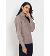 Дамски пуловер в цвят мока с кашмир Lexa-0 снимка