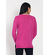 Дамски пуловер в розово с кашмир Lexa-1 снимка