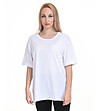 Дамска памучна бяла тениска Imia-1 снимка