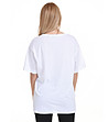 Дамска памучна бяла тениска Imia-2 снимка