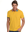 Жълта памучна мъжка блуза Richard-3 снимка