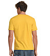Жълта памучна мъжка тениска Joshua-1 снимка