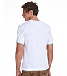 Памучна мъжка тениска в бяло George-1 снимка