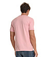 Памучна мъжка тениска в розово George-1 снимка