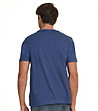 Мъжка памучна тениска в синьо с принт Jason-1 снимка